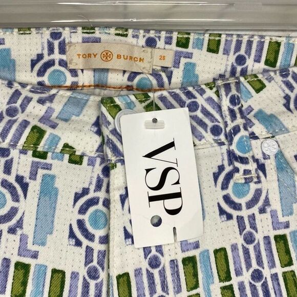 Tory Burch patterned skinny jeans - Picture 7 of 9